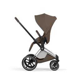 Коляска 2 в 1 Priam 5 Style Collection цвет Coconut Brown шасси Chrome