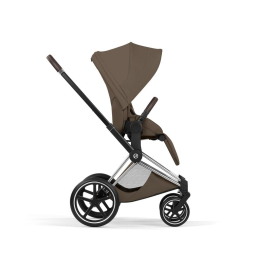 Коляска 2 в 1 Priam 5 Style Collection цвет Coconut Brown шасси Chrome