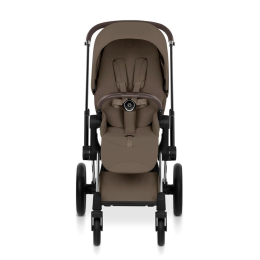 Коляска 2 в 1 Priam 5 Style Collection цвет Coconut Brown шасси Chrome