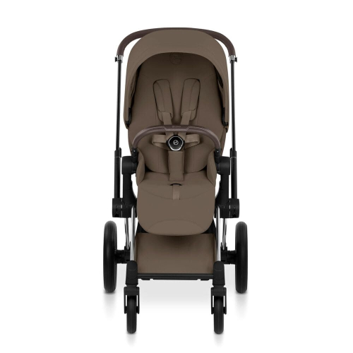 Коляска 2 в 1 Priam 5 Style Collection цвет Coconut Brown шасси Chrome
