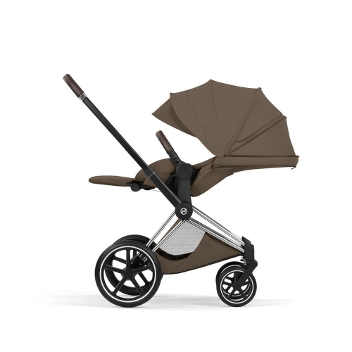 Коляска 3 в 1 Cybex Priam V Style Collection цвет Coconut Brown шасси Chrome