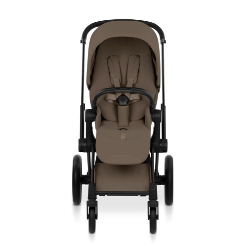 Коляска 2 в 1 Priam 5 Style Collection цвет Coconut Brown шасси Matt Black