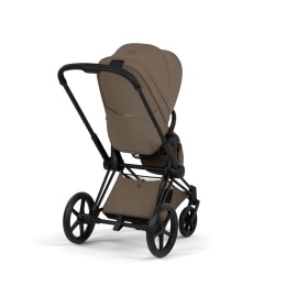 Коляска 2 в 1 Priam 5 Style Collection цвет Coconut Brown шасси Matt Black