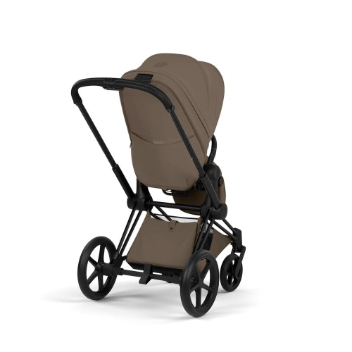 Коляска 2 в 1 Priam 5 Style Collection цвет Coconut Brown шасси Matt Black