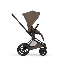 Коляска 2 в 1 Priam 5 Style Collection цвет Coconut Brown шасси Matt Black