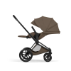 Коляска 3 в 1 Cybex Priam V Style Collection цвет Coconut Brown шасси Matt Black