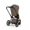 Коляска 3 в 1 Cybex Priam V Style Collection цвет Coconut Brown шасси Matt Black