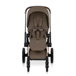 Коляска 2 в 1 Priam 5 Style Collection цвет Coconut Brown шасси Rosegold