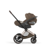 Коляска 3 в 1 Cybex Priam V Style Collection цвет Coconut Brown шасси Rosegold