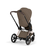 Коляска 3 в 1 Cybex Priam V Style Collection цвет Coconut Brown шасси Rosegold
