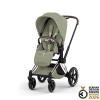 Коляска 2 в 1 Priam 5 Style Collection цвет Sage Green шасси Chrome