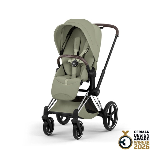 Коляска 2 в 1 Priam 5 Style Collection цвет Sage Green шасси Chrome