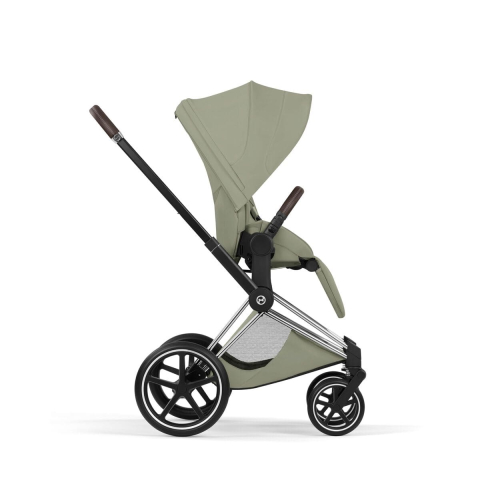 Коляска 3 в 1 Cybex Priam V Style Collection цвет Sage Green шасси Chrome