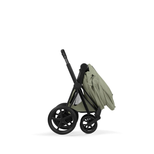 Коляска 3 в 1 Cybex Priam V Style Collection цвет Sage Green шасси Matt Black