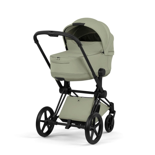 Коляска 3 в 1 Cybex Priam V Style Collection цвет Sage Green шасси Matt Black