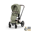 Коляска 2 в 1 Priam 5 Style Collection цвет Sage Green шасси Rose Gold