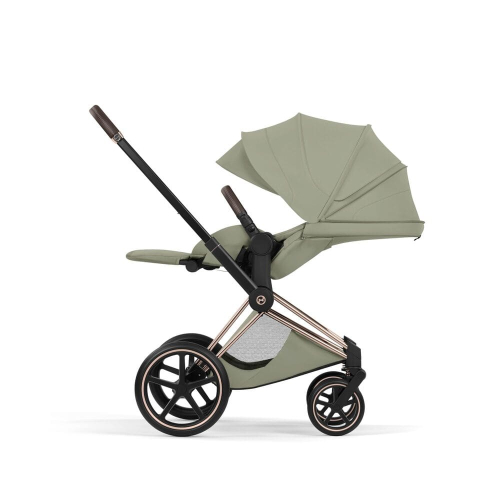 Коляска 2 в 1 Priam 5 Style Collection цвет Sage Green шасси Rose Gold