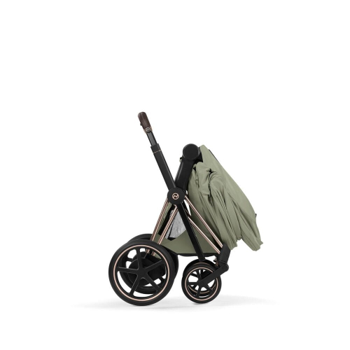Коляска 2 в 1 Priam 5 Style Collection цвет Sage Green шасси Rose Gold