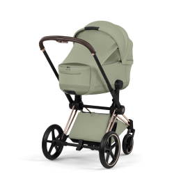 Коляска 3 в 1 Cybex Priam V Style Collection цвет Sage Green шасси RoseGold