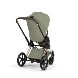 Коляска 3 в 1 Cybex Priam V Style Collection цвет Sage Green шасси RoseGold