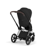 Коляска 2 в 1 Priam 5 Style Collection цвет Sepia Black шасси Chrome