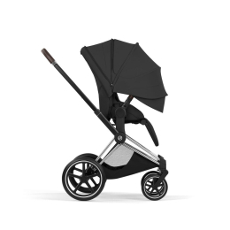 Коляска 2 в 1 Priam 5 Style Collection цвет Sepia Black шасси Chrome