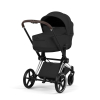 Коляска 3 в 1 Cybex Priam V Style Collection цвет Sepia Black шасси Chrome