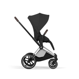 Коляска 3 в 1 Cybex Priam V Style Collection цвет Sepia Black шасси Chrome