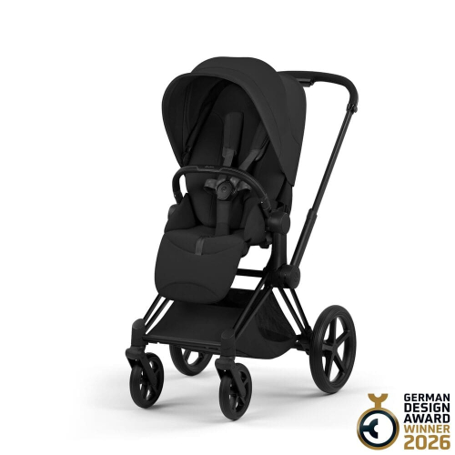 Коляска 2 в 1 Priam 5 Style Collection цвет Sepia Black шасси Matt Black