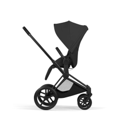 Коляска 3 в 1 Cybex Priam V Style Collection цвет Sepia Black шасси Matt Black