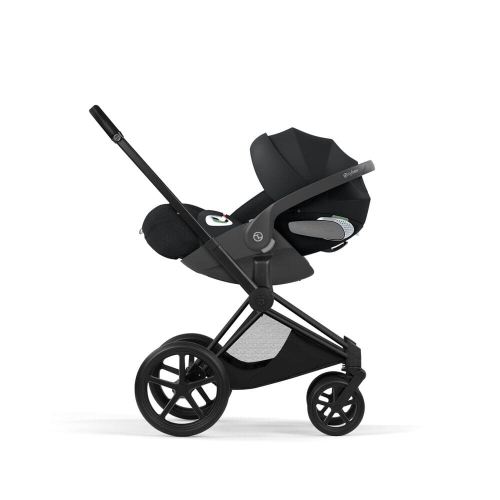 Коляска 3 в 1 Cybex Priam V Style Collection цвет Sepia Black шасси Matt Black