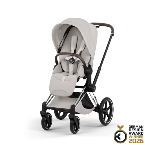 Коляска 2 в 1 Priam 5 Style Collection цвет City Grey шасси Chrome