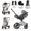 Коляска 3 в 1 Cybex Priam V Style Collection цвет City Grey шасси Chrome