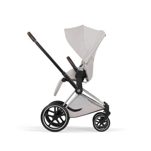 Коляска 3 в 1 Cybex Priam V Style Collection цвет City Grey шасси Chrome
