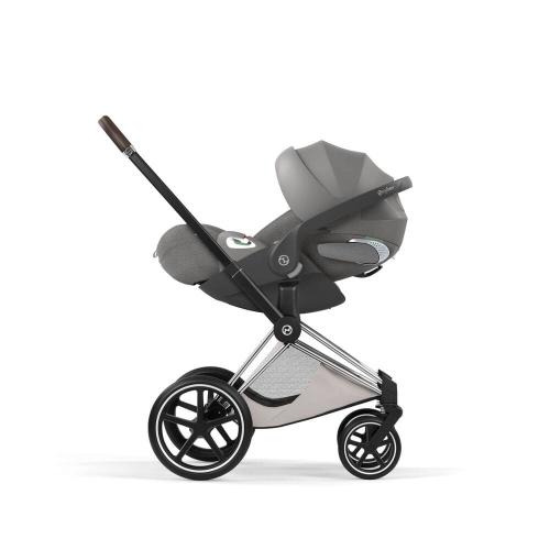 Коляска 3 в 1 Cybex Priam V Style Collection цвет City Grey шасси Chrome