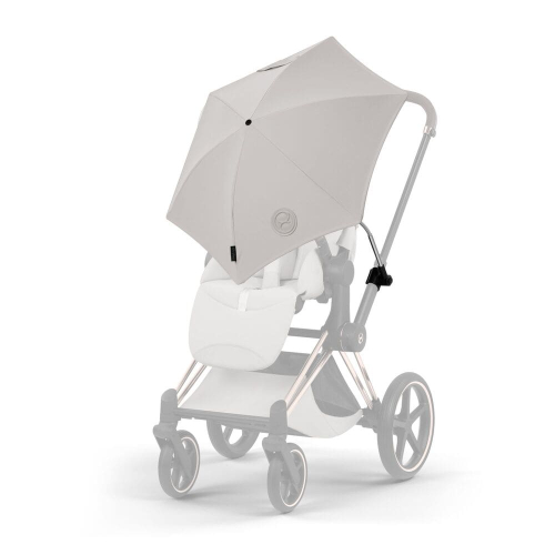 Коляска 3 в 1 Cybex Priam V Style Collection цвет City Grey шасси Chrome