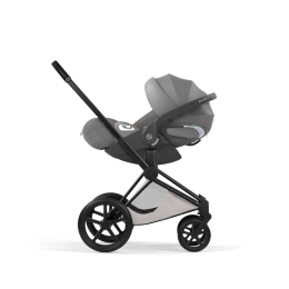 Коляска 3 в 1 Cybex Priam V Style Collection цвет City Grey шасси Matt Black