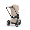 Коляска 2 в 1 Priam 5 Style Collection цвет Cozy Beige шасси Chrome