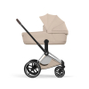 Коляска 3 в 1 Cybex Priam V Style Collection цвет Cozy Beige шасси Chrome
