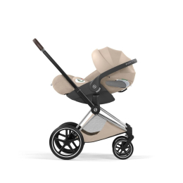 Коляска 3 в 1 Cybex Priam V Style Collection цвет Cozy Beige шасси Chrome