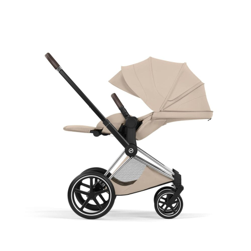 Коляска 3 в 1 Cybex Priam V Style Collection цвет Cozy Beige шасси Chrome