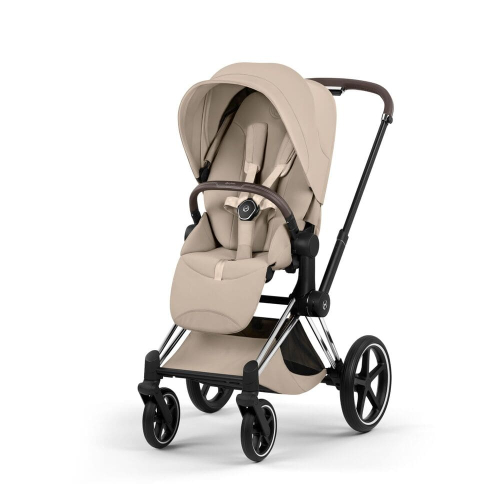 Коляска 3 в 1 Cybex Priam V Style Collection цвет Cozy Beige шасси Chrome