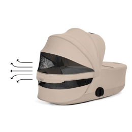 Коляска 2 в 1 Priam 5 Style Collection цвет Cozy Beige шасси Matt Black