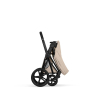 Коляска 3 в 1 Cybex Priam V Style Collection цвет Cozy Beige шасси Matt Black