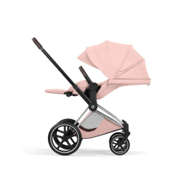 Коляска 2 в 1 Priam 5 Style Collection цвет Peach Pink шасси Chrome