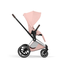 Коляска 2 в 1 Priam 5 Style Collection цвет Peach Pink шасси Chrome
