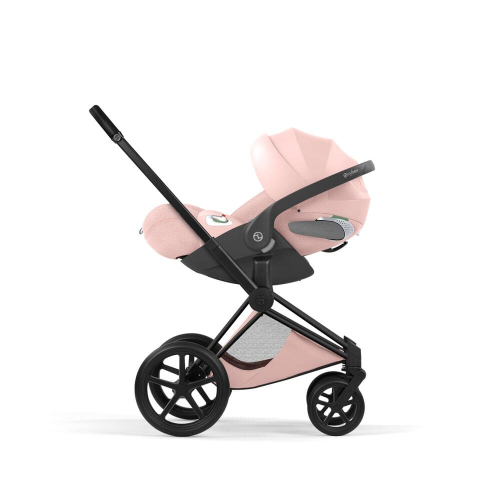 Коляска 3 в 1 Cybex Priam V Style Collection цвет Peach Pink шасси Matt Black