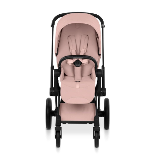 Коляска 3 в 1 Cybex Priam V Style Collection цвет Peach Pink шасси Matt Black