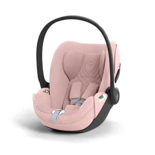 Коляска 3 в 1 Cybex Priam V Style Collection цвет Peach Pink шасси Matt Black
