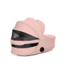 Коляска 3 в 1 Cybex Priam V Style Collection цвет Peach Pink шасси Matt Black